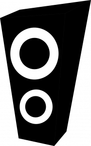 De högra högtalarna ger den bästa ljudupplevelsen